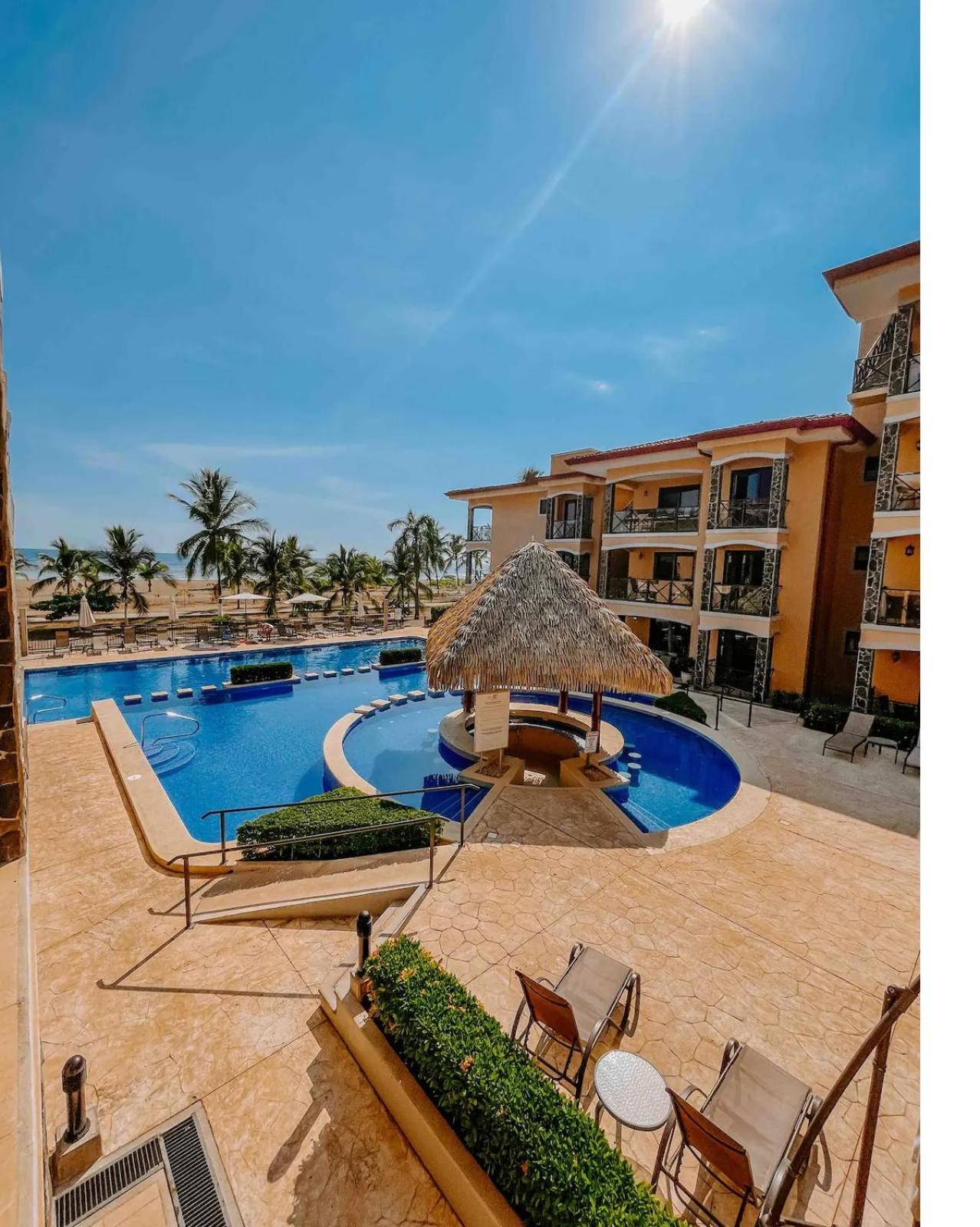 Apartamento De Lujo Las 3 Gotas Jaco, Frente Al Mar Con Vista A La Playa Extérieur photo